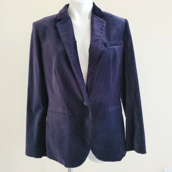 Sold.Lauren Ralph Lauren velvet blazer - Picture 2 of 6